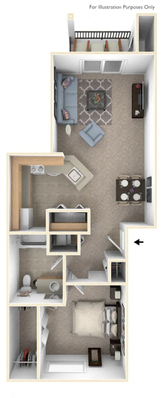 1 & 2 Bedroom Apartments in Elkhart, IN The Highlands Apartments